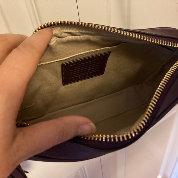 Brand new beautiful plum colored coach crossbody. - Picture 5 of 5